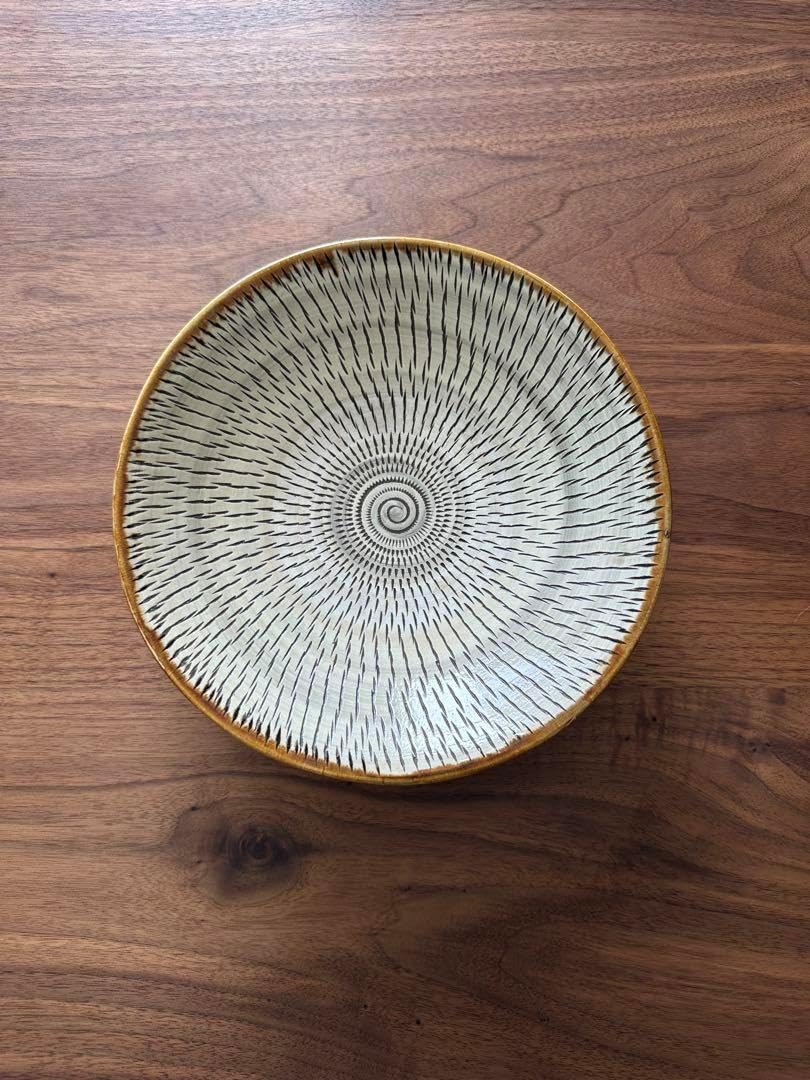 馬場勝文 白磁マットリムオーバル深鉢・小 馬場勝文 陶工房 白磁マット